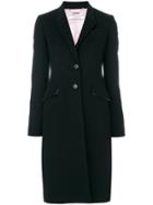 Givenchy Single Breasted Coat - Black