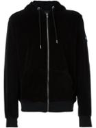 Les (art)ists Zipped Arm Patch Hoodie, Men's, Size: Large, Black, Cotton/polyester