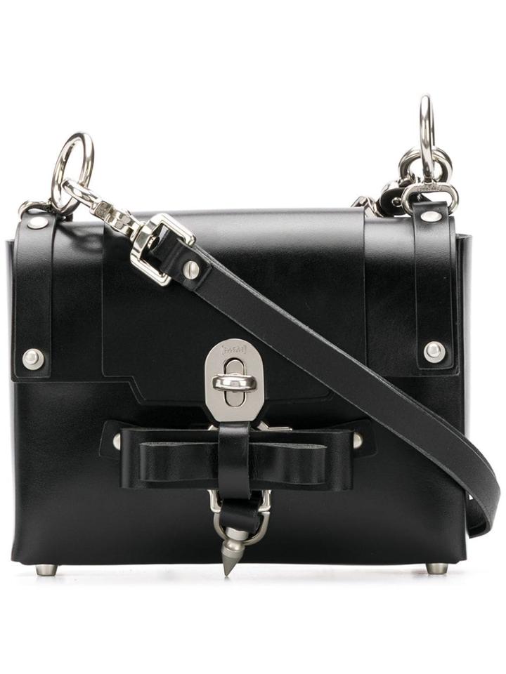 Niels Peeraer Bow Buckle Bag - Black