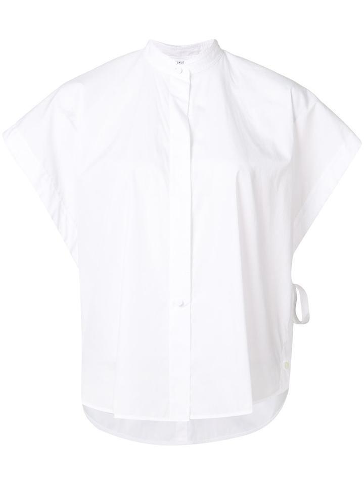 Helmut Lang Wide Sleeve Blouse, Women's, Size: Medium, White, Cotton