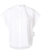 Helmut Lang Wide Sleeve Blouse, Women's, Size: Medium, White, Cotton