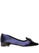 Fabrizio Viti Gabor Bow-front Flats - Blue