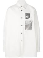 Raf Simons Photographic Button-up Shirt - White