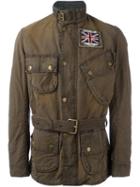 Barbour Belted Military Jacket, Men's, Size: Xl, Brown, Cotton