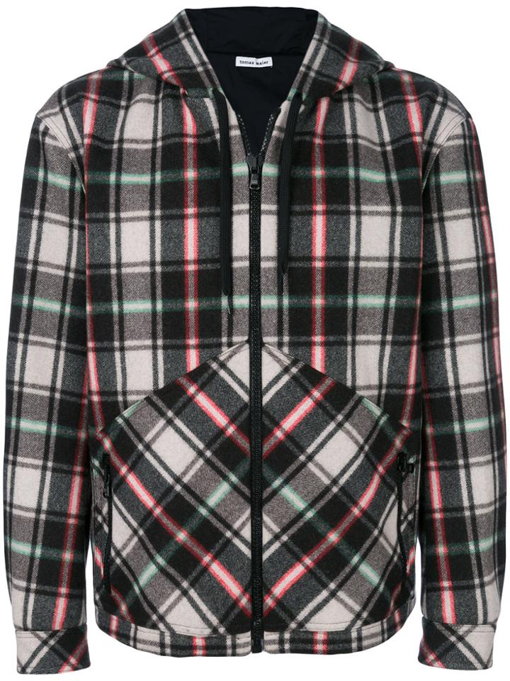 Tomas Maier Lumberjack Check Jacket - Black