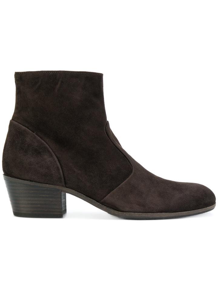 Henderson Baracco Heeled Ankle Boots - Brown