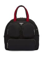 Prada Large Cargo Top-handle Tote - Black