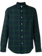 Sandro Paris Tartan Print Shirt - Green