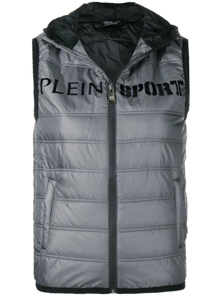 Plein Sport Padded Waistcoat - Grey