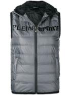 Plein Sport Padded Waistcoat - Grey