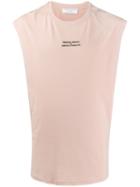 Société Anonyme Embroidered Tank Top - Pink