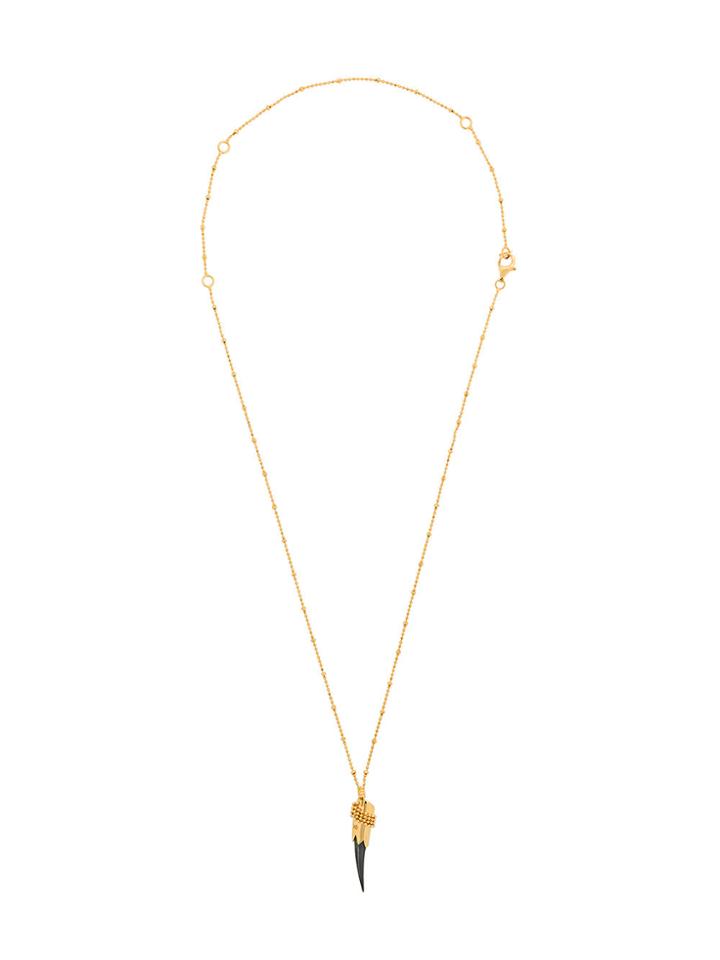 Kasun London Claw Pendant Necklace - Metallic