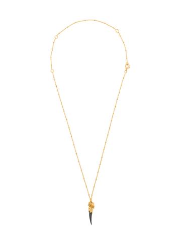 Kasun London Claw Pendant Necklace - Metallic