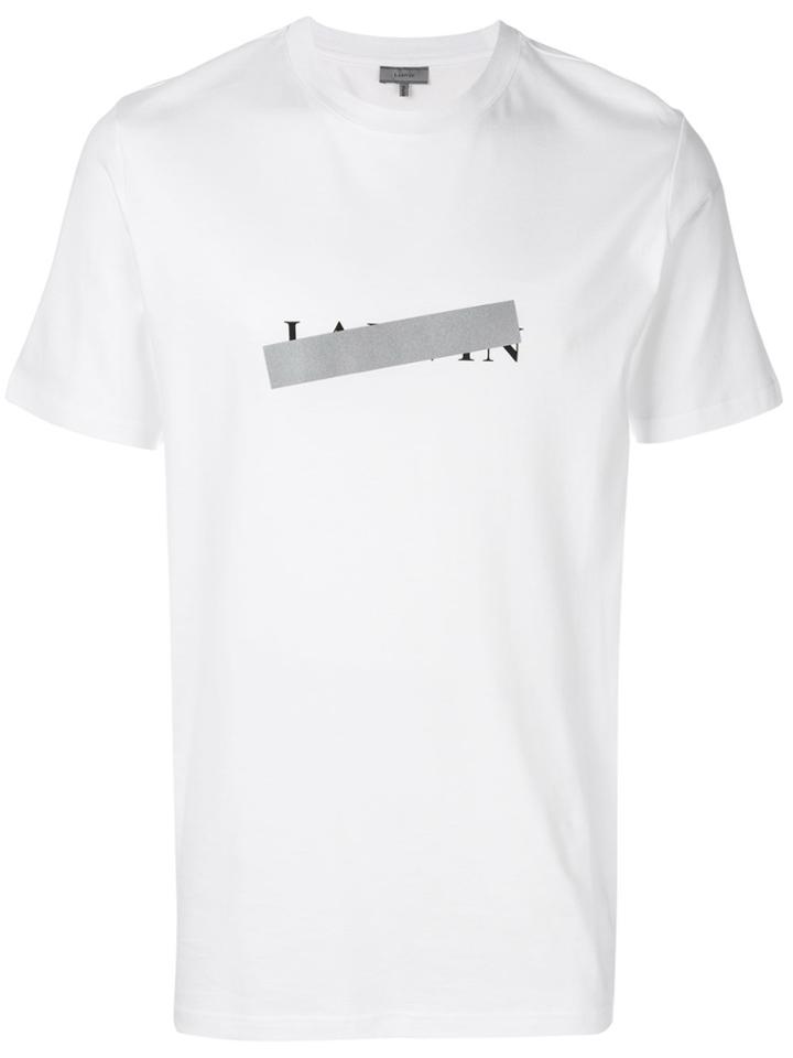 Lanvin Logo Detail T-shirt - White