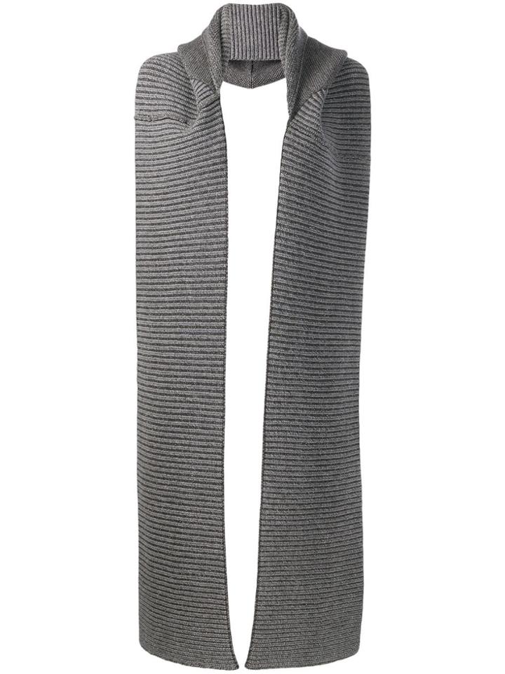 Lorena Antoniazzi Knitted Shawl - Neutrals