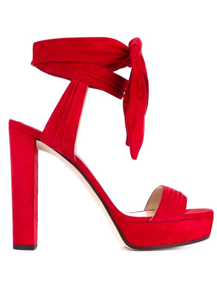 Jimmy Choo Kaytrin 120 Suede Platform Sandals