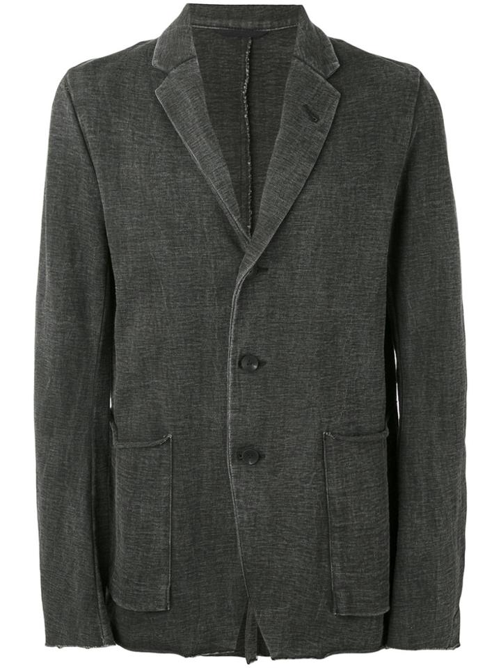 The Viridi-anne Two Button Blazer - Grey