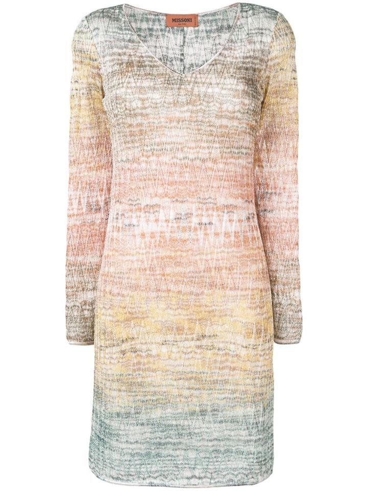 Missoni Midi Jersey Dress - Yellow