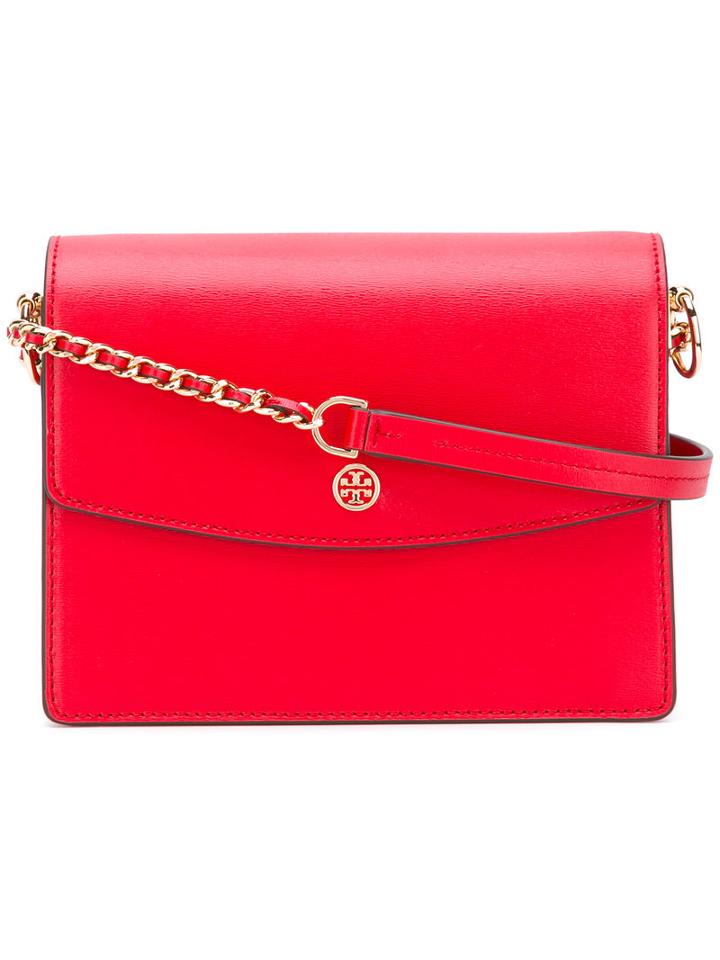 Tory Burch - Minimal Shoulder Bag - Women - Leather - One Size, Red, Leather