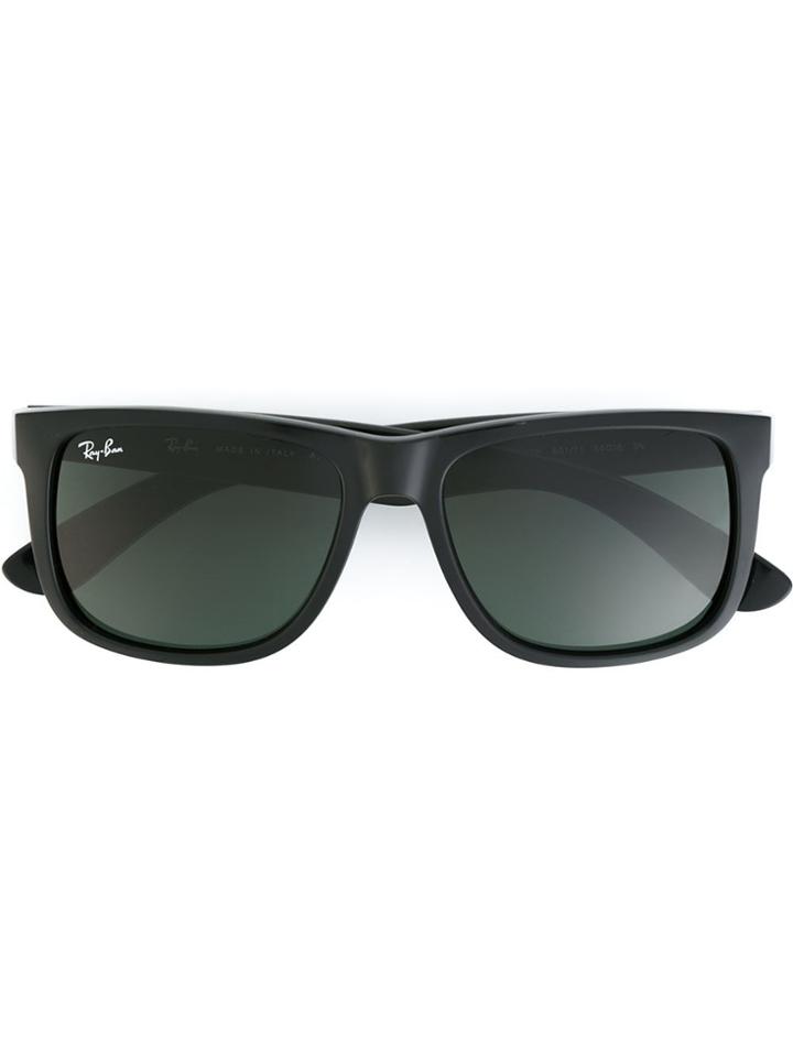 Ray-ban Rectangular Frame Sunglasses - Black