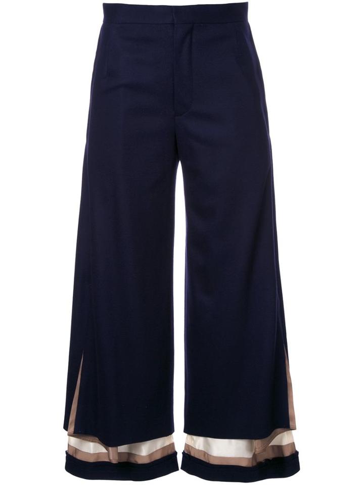 Undercover Layered Flared Trousers