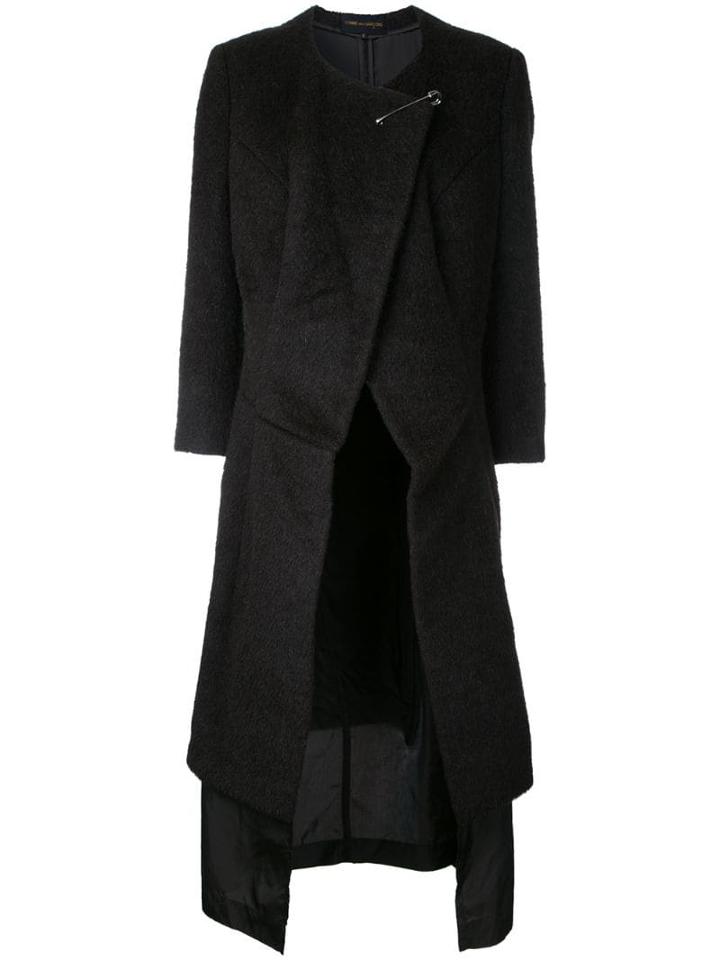 Comme Des Garçons Pre-owned Layered Coat - Brown