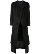 Comme Des Garçons Pre-owned Layered Coat - Brown