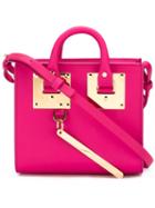 Sophie Hulme Mini Box Albion Crossbody Bag, Women's, Pink/purple, Calf Leather