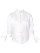 Alexis Garland Blouse - White