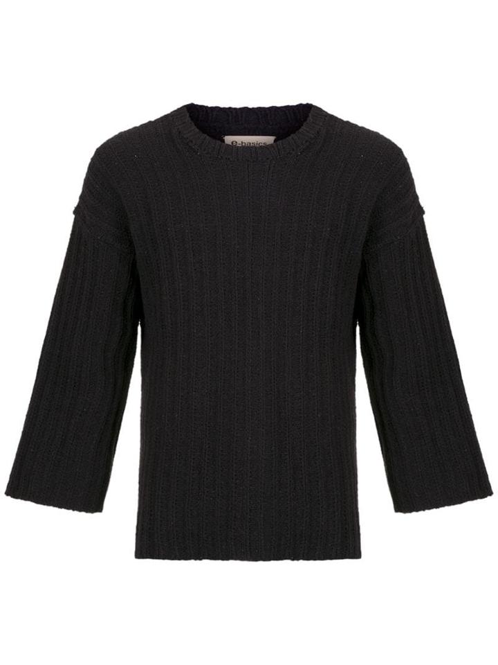 Osklen Maxi Sweater Rustic - Black
