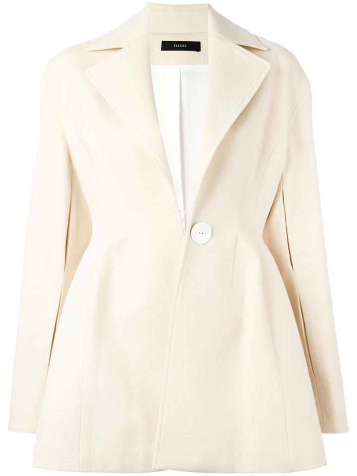 Ellery Flared Jacket - Nude & Neutrals