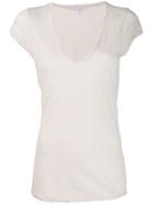 James Perse U Neck T-shirt - Neutrals