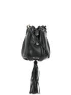 Miu Miu Embellished Bucket Bag - Black