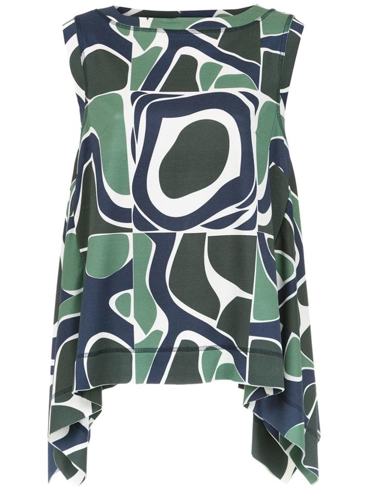 Alcaçuz Ferraz Printed Top - Green