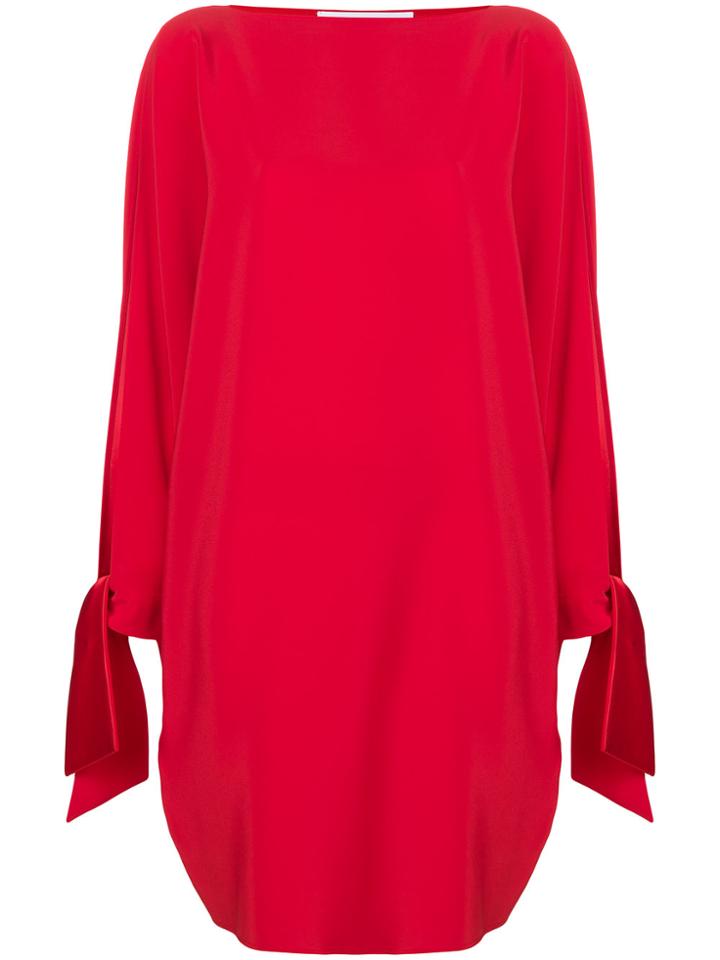 Gianluca Capannolo Slit Sleeve Dress - Red