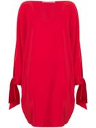 Gianluca Capannolo Slit Sleeve Dress - Red
