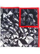 Faliero Sarti Printed Scarf, Women's, Grey, Silk/cotton
