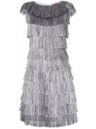Missoni Fringed Dress - Silver