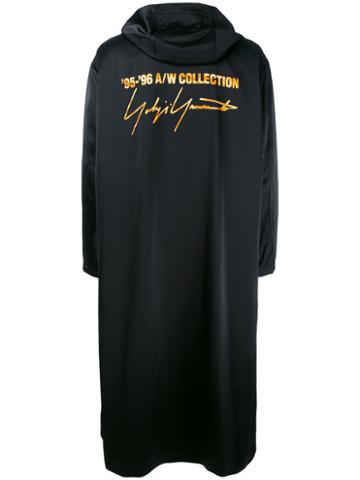 Yohji Yamamoto Vintage 1995/96 Hooded Staff Coat, Adult Unisex, Size: Medium, Black