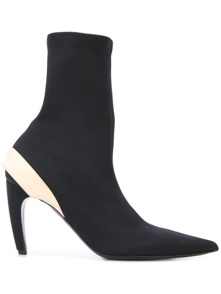 Proenza Schouler Stretch Ankle Boots - Black