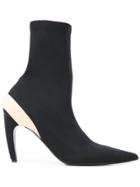 Proenza Schouler Stretch Ankle Boots - Black
