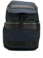 Tommy Hilfiger Textile Flap Backpack - Blue
