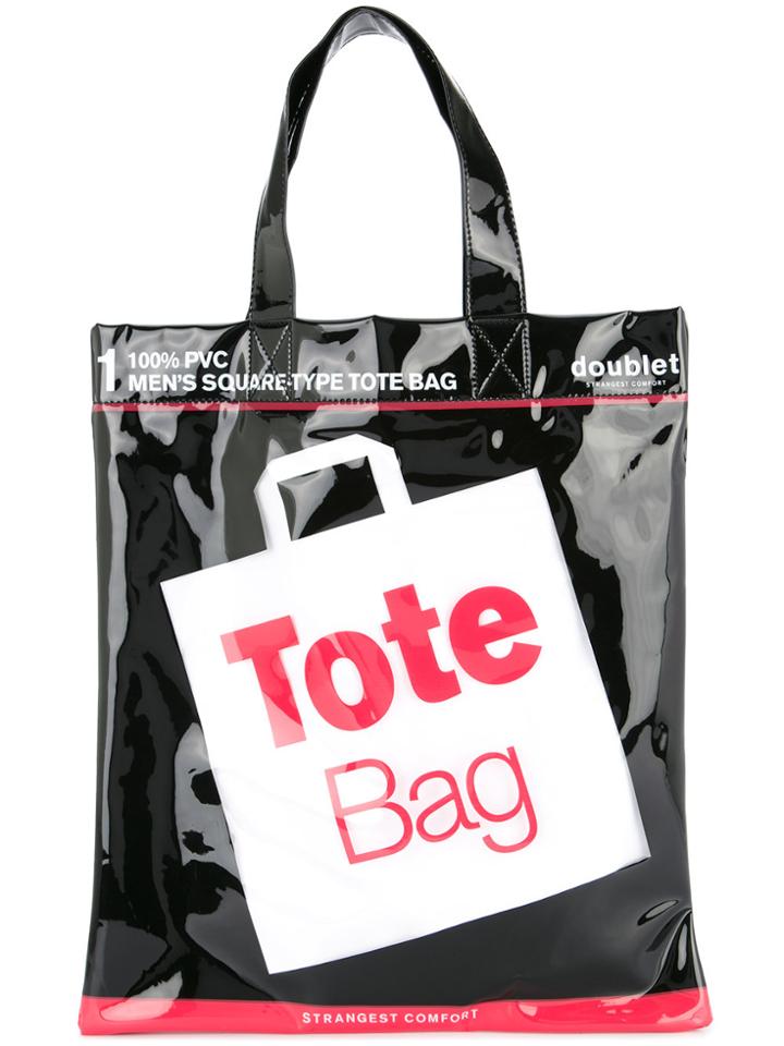 Doublet Deadstock Package Tote - White