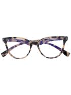 Family Affair - Cat Eye Glasses - Women - Acetate - 52, Black, Acetate