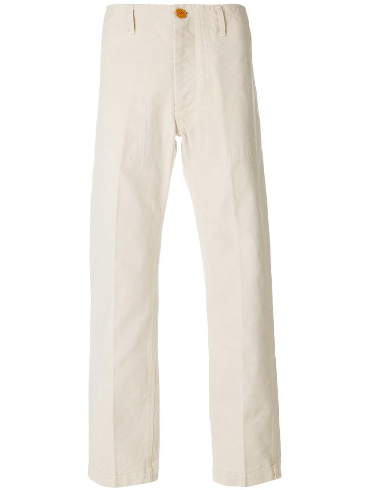 Visvim Pleated Chinos - Neutrals