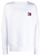 Tommy Jeans Heavyweight Comfort Sweatshirt - White