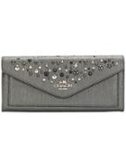 Coach Stud Embellished Purse - Grey