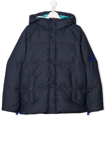 Jacob Cohen Junior Teen Padded Down Jacket - Blue