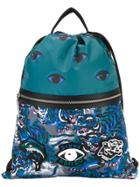 Kenzo Multi Icon Backpack - Blue