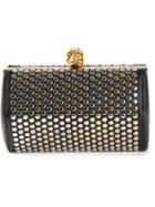 Alexander Mcqueen Hexagon Studded Box Clutch